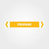 Customized Safety Signs,Propane Pipe Marker